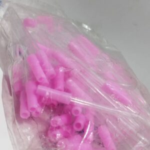 ماصات لعاب للاطفال زهري